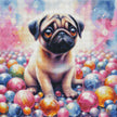Pug Madness by Cocomarshmallow Art