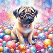Pug Madness by Cocomarshmallow Art