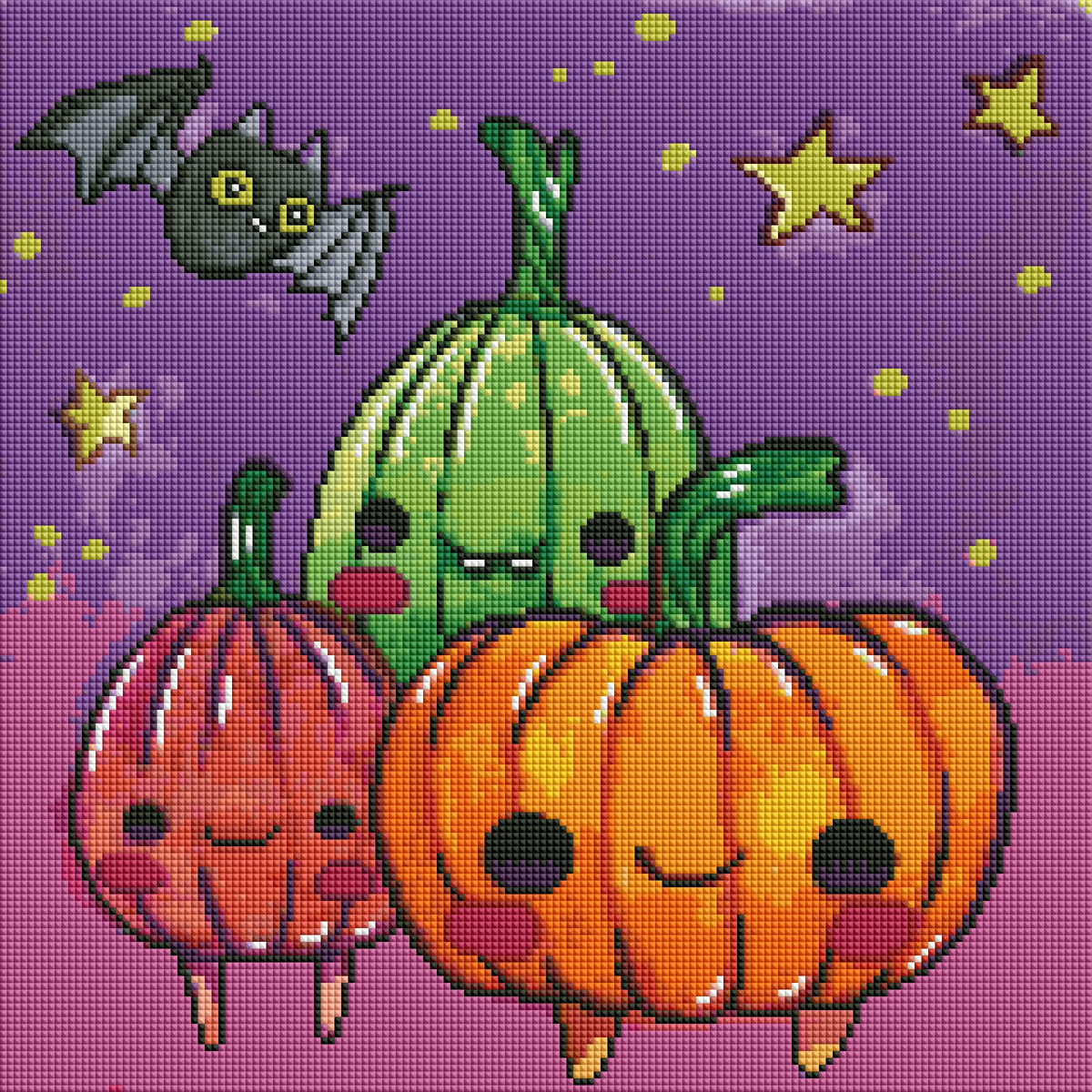 Pumpkin Posse by Sara Szewczyk (Hand Rendered)