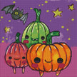 Pumpkin Posse by Sara Szewczyk (Hand Rendered)