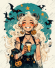 Pumpkin Spice & Poltergeists by Myst.Does.Ai