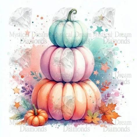 Pumpkins by Cocomarshmallow Art