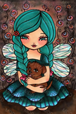 Puppy Love by Regan Kubecek (Hand Rendered)