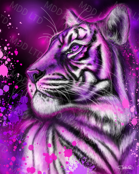 Quietly Fierce by Sheena Pike ( Hand Rendered)