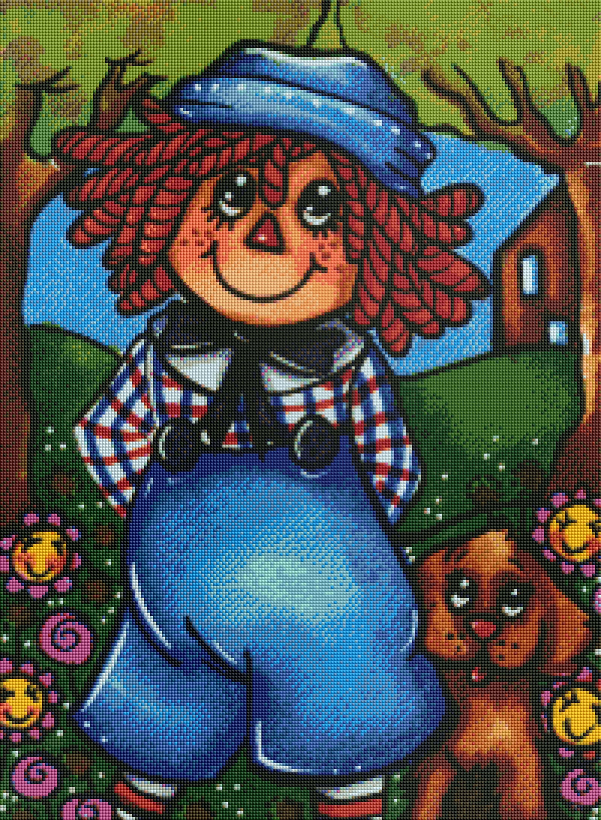 Raggedy Andy by Regan Kubecek (Hand Rendered)