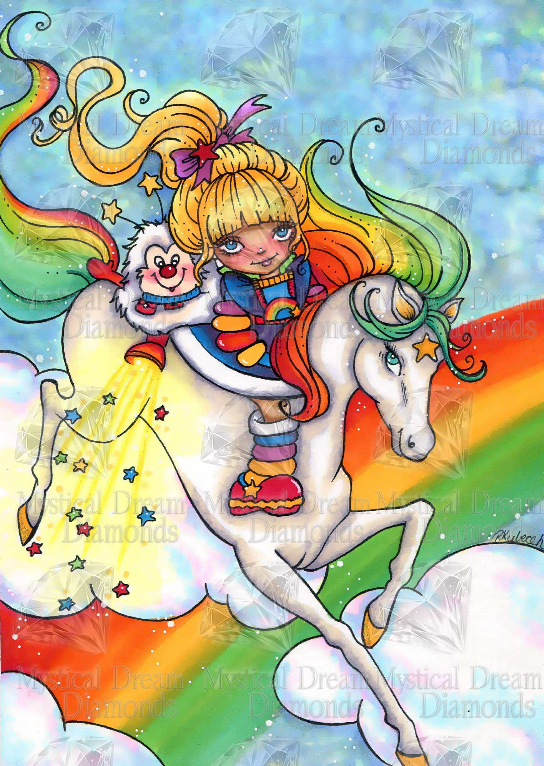 Rainbow Dreamer by Regan Kubecek (Hand Rendered)