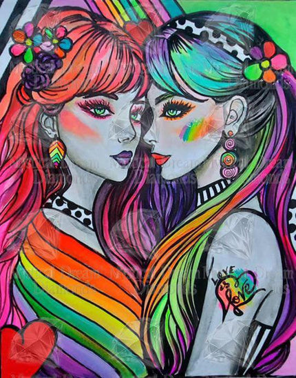 Rainbow Girls by Mariella Rinaldi