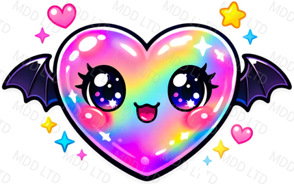 Rainbow Heart by CydVenom