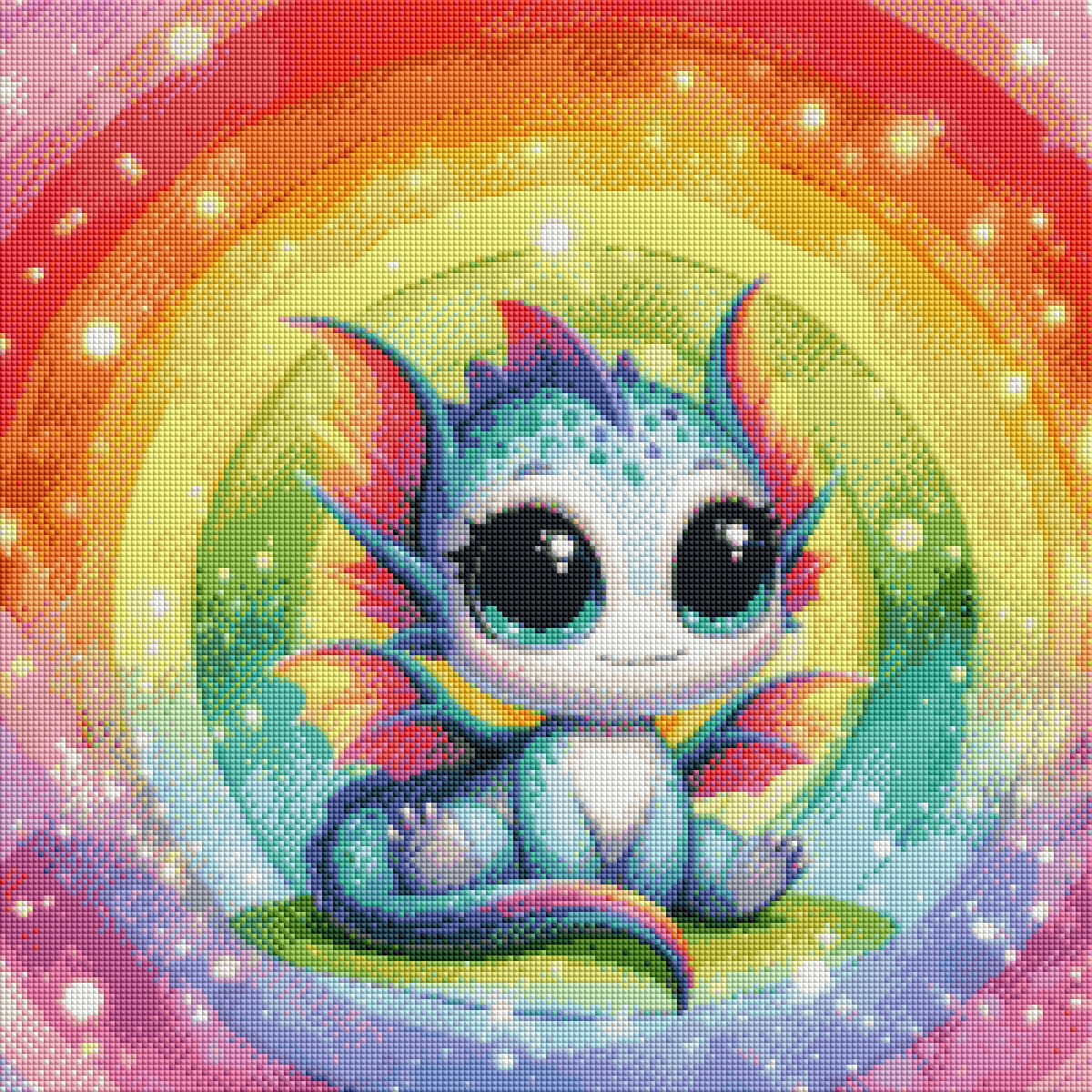 Rainbow Aura by Cocomarshmallow Art