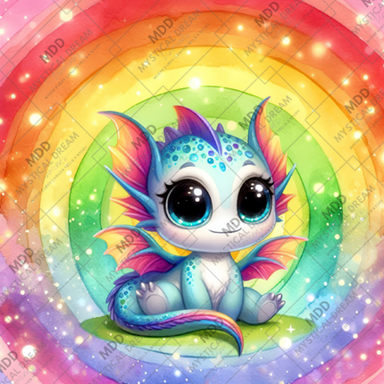 Rainbow Aura by Cocomarshmallow Art
