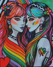 Rainbow Girls by Mariella Rinaldi