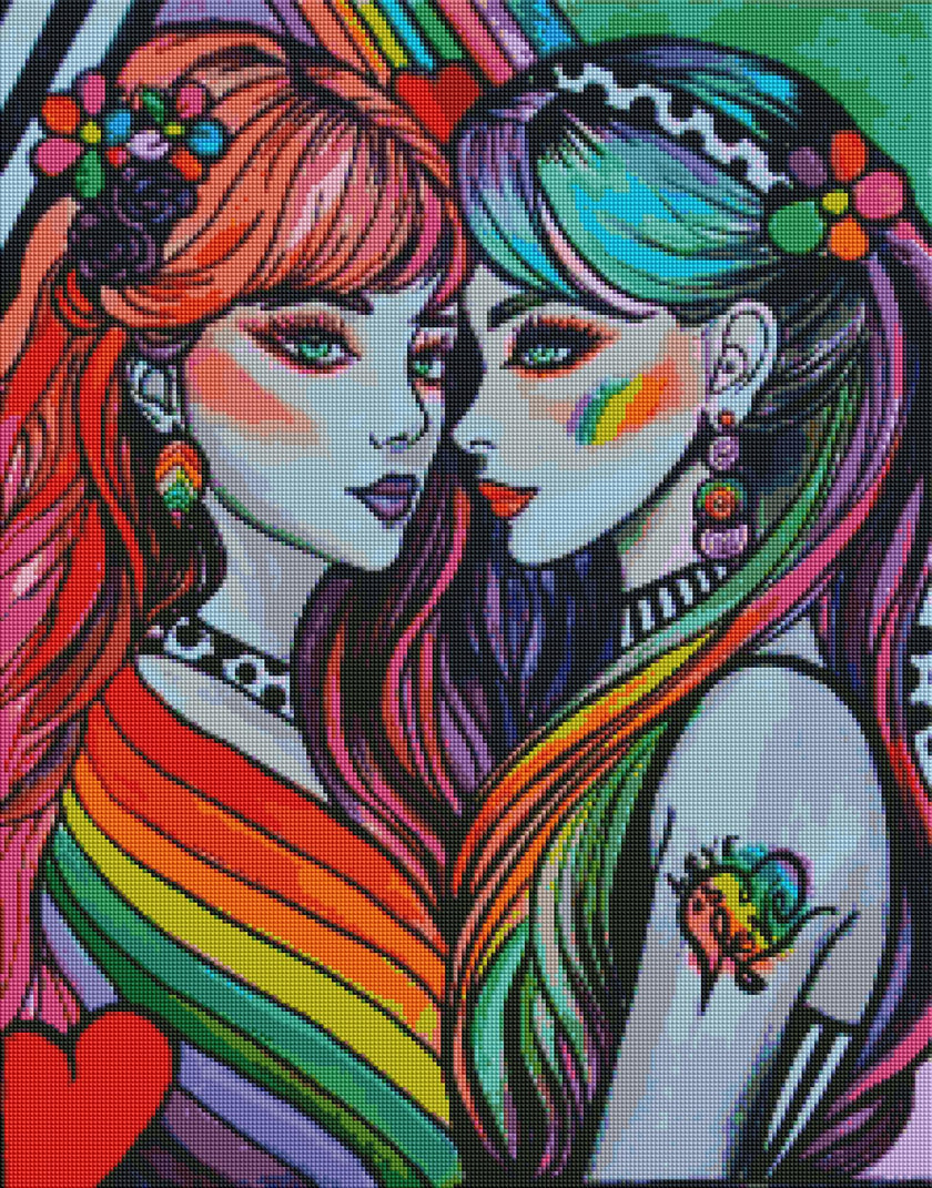 Rainbow Girls by Mariella Rinaldi