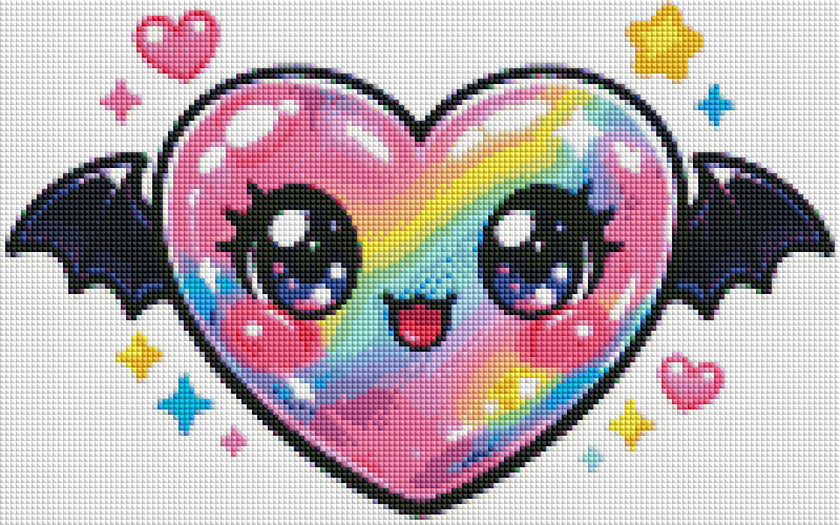 Rainbow Heart by CydVenom