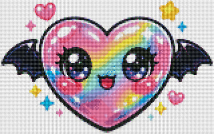 Rainbow Heart by CydVenom