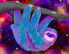 Rainbow Rain Forest Sloth by Nick Gustafson