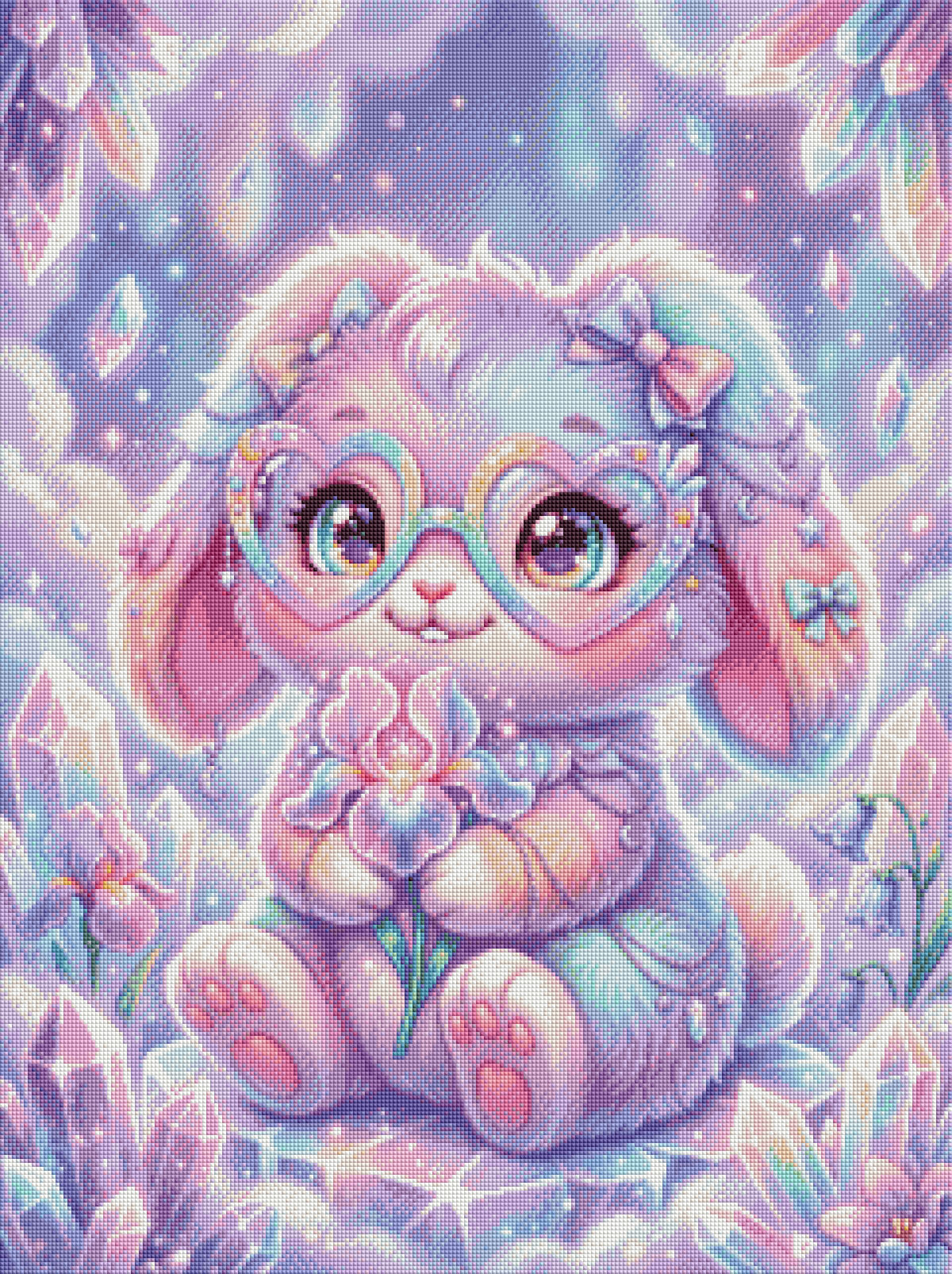 Rainbow Stardust Bun by Dreamy Witch