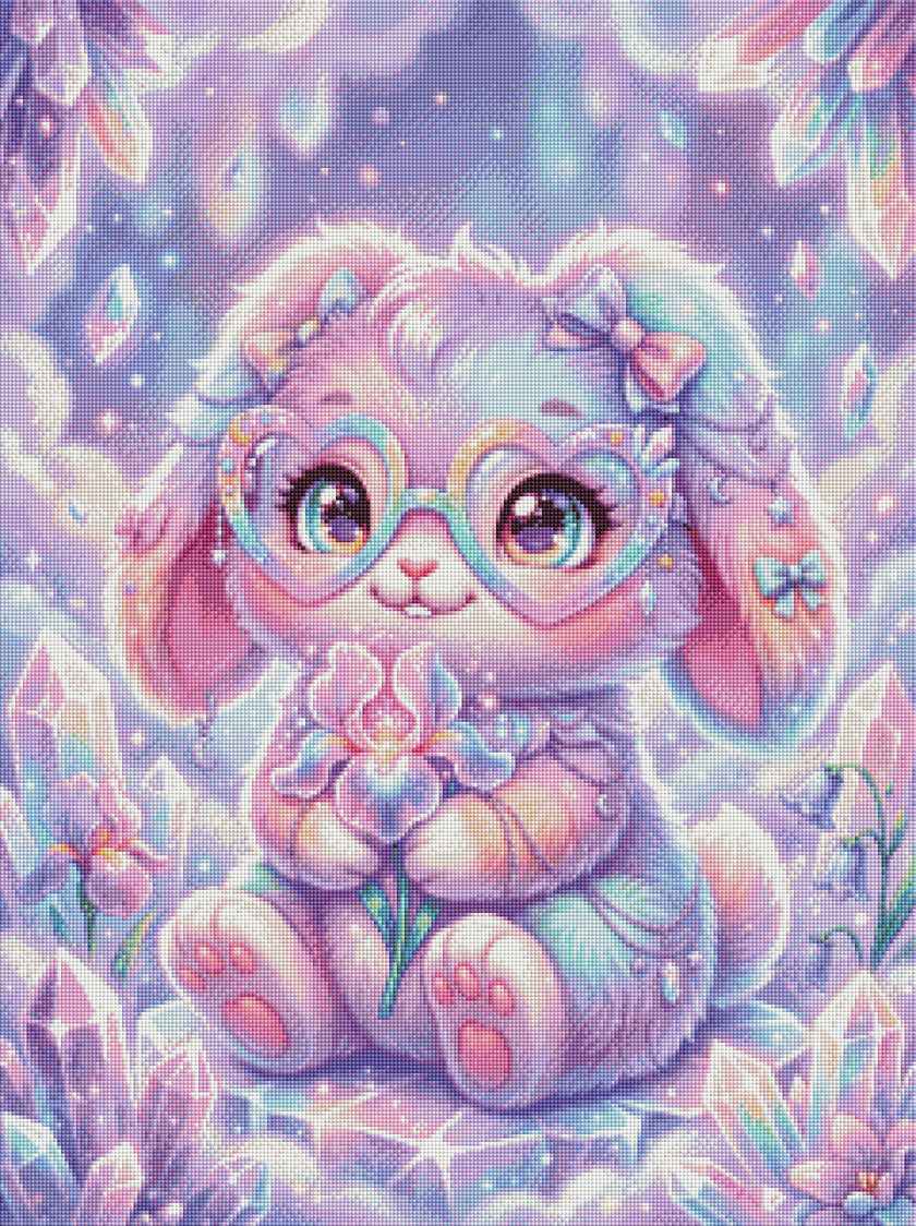 Rainbow Stardust Bun by Dreamy Witch
