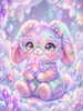 Rainbow Stardust Bun by Dreamy Witch
