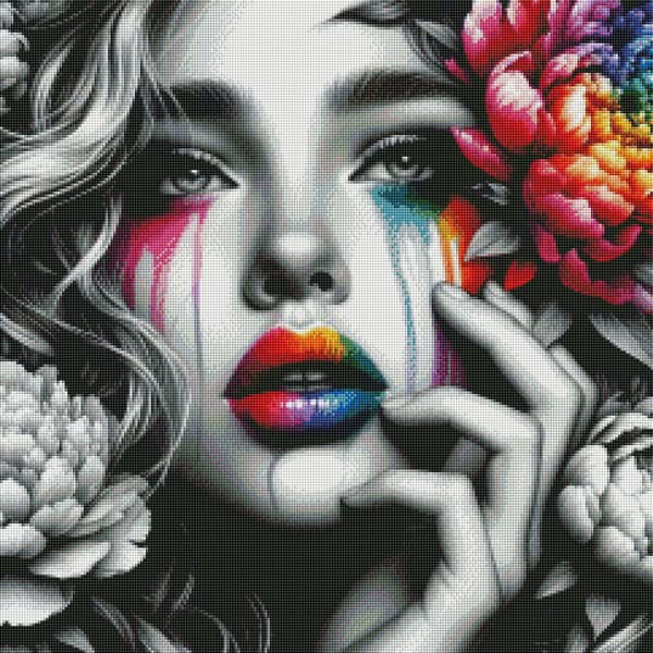 Rainbow Tears by Artifey