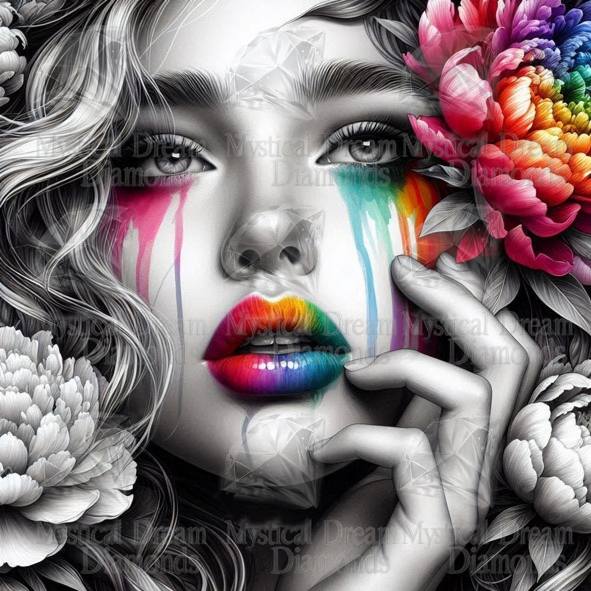 Rainbow Tears by Artifey