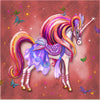 Rainbow Unicorn 2 by Rose Khan (Hand Rendered)