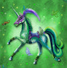 Rainbow Unicorn 7 by Rose Khan (Hand Rendered)