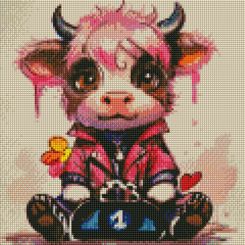 Rebel Rose Moo by Mariella Rinaldi