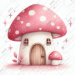 Redcap Toadstool by Cocomarshmallow Art