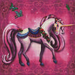 Rainbow Unicorn 1 by Rose Khan (Hand Rendered)
