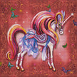 Rainbow Unicorn 2 by Rose Khan (Hand Rendered)