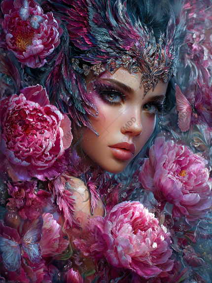 Rosaria of the Arcane Veil by Artifey