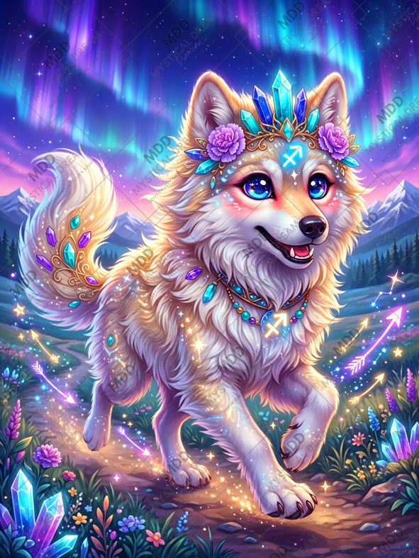 Sagittarius Wolf by Dreamy Witch