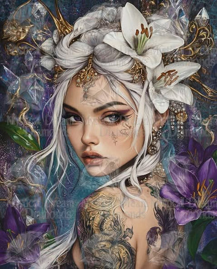 Scarlet Lily by Sandrietta