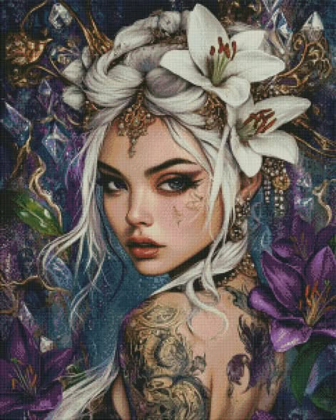 Scarlet Lily by Sandrietta