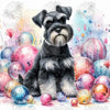Schnauzer in Sphere Land by Cocomarshmallow Art