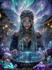 Scrying Witch by Rowan Lewgalon Ai Art