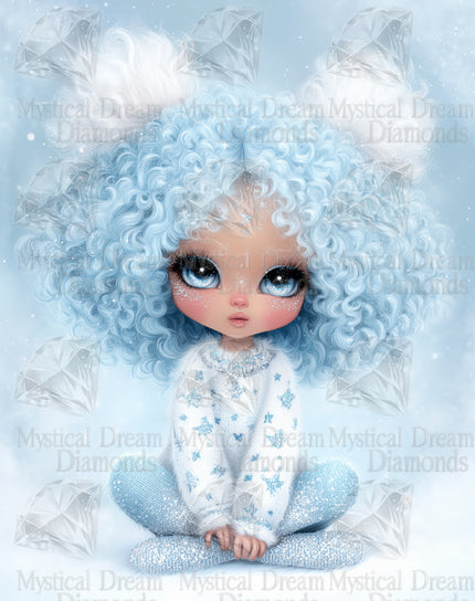 Serene Blue by Cocomarshmallow Art