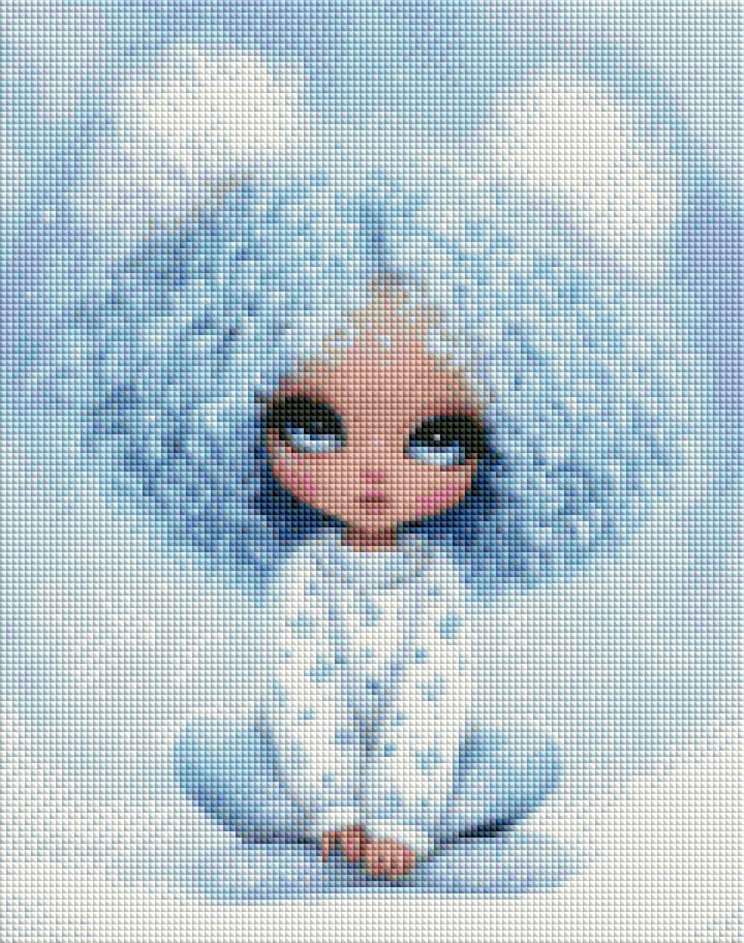 Serene Blue by Cocomarshmallow Art