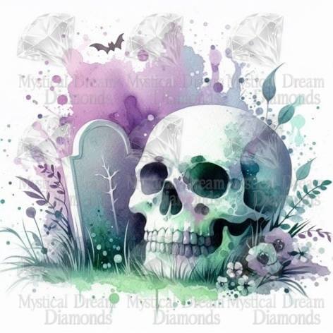 Skull by Cocomarshmallow Art