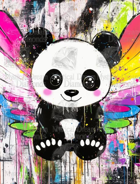 Sky Panda by Cocomarshmallow Art