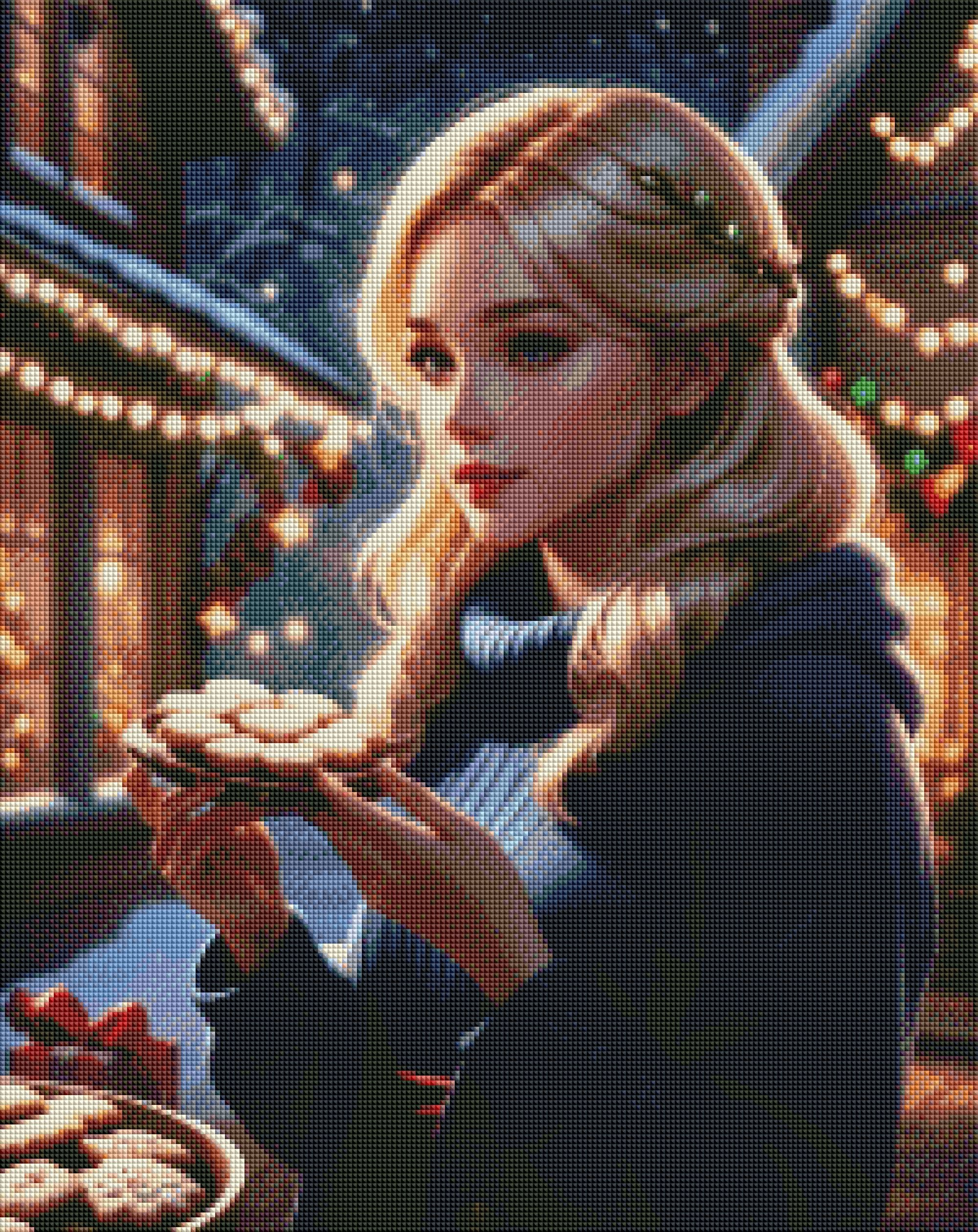 Snowy Sweetness by Rowan Lewgalon Ai Art