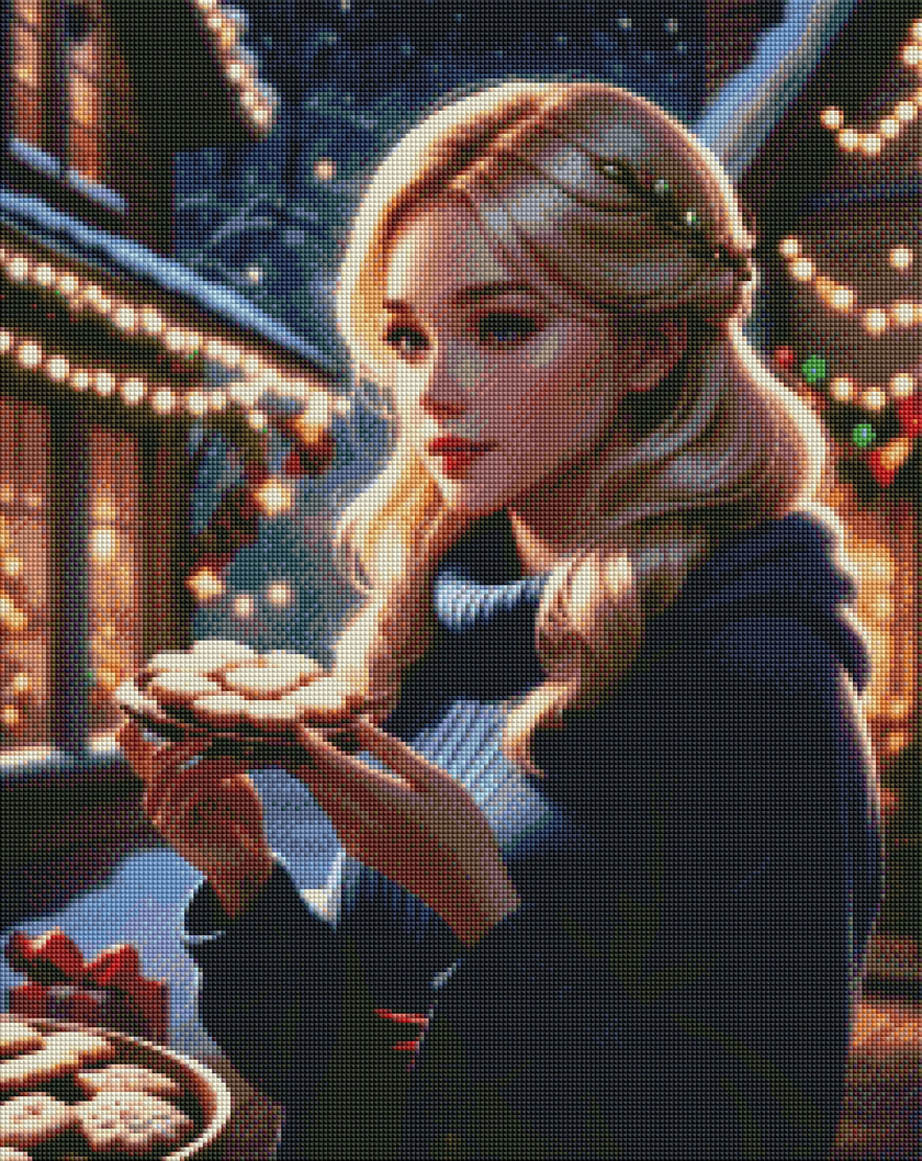 Snowy Sweetness by Rowan Lewgalon Ai Art