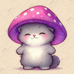Snuggle Shroom by Kismet & Kitsch