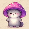 Snuggle Shroom by Kismet & Kitsch