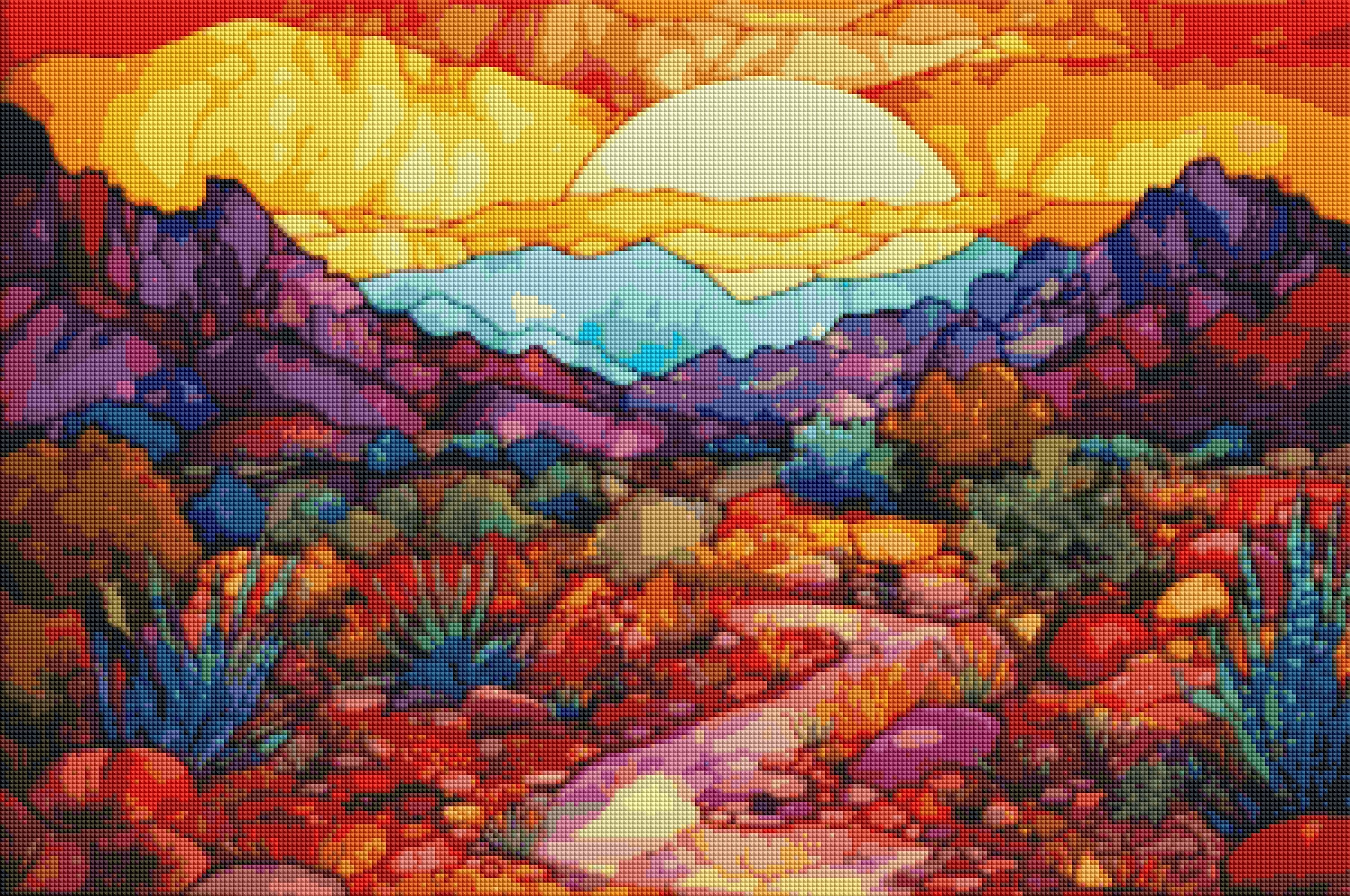 Southwest Stained Glass by Ryan James