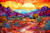 Southwest Stained Glass by Ryan James