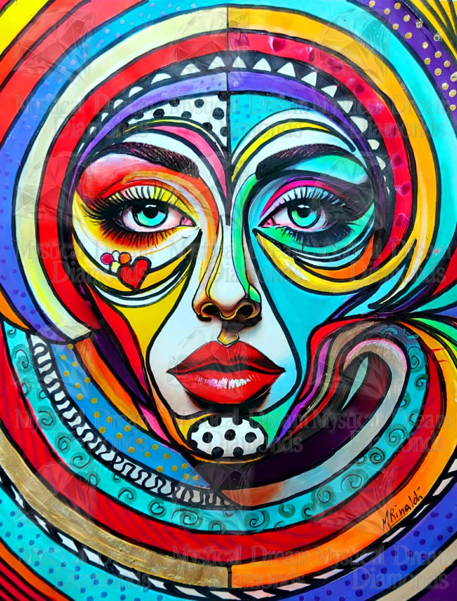 Spirit Of The Rainbow by Mariella Rinaldi (Hand Rendered)