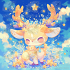 Star Deer by Sakura