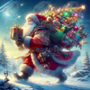 Starlight Courier Claus by Artifey