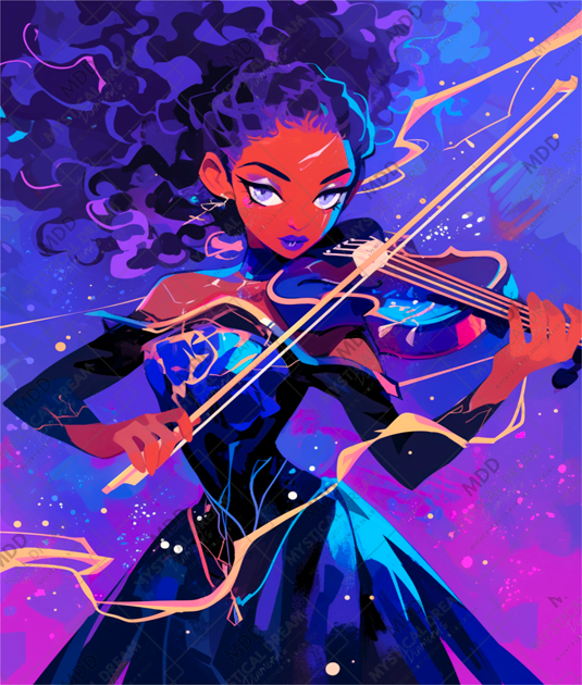 Storm Violinist by CydVenom